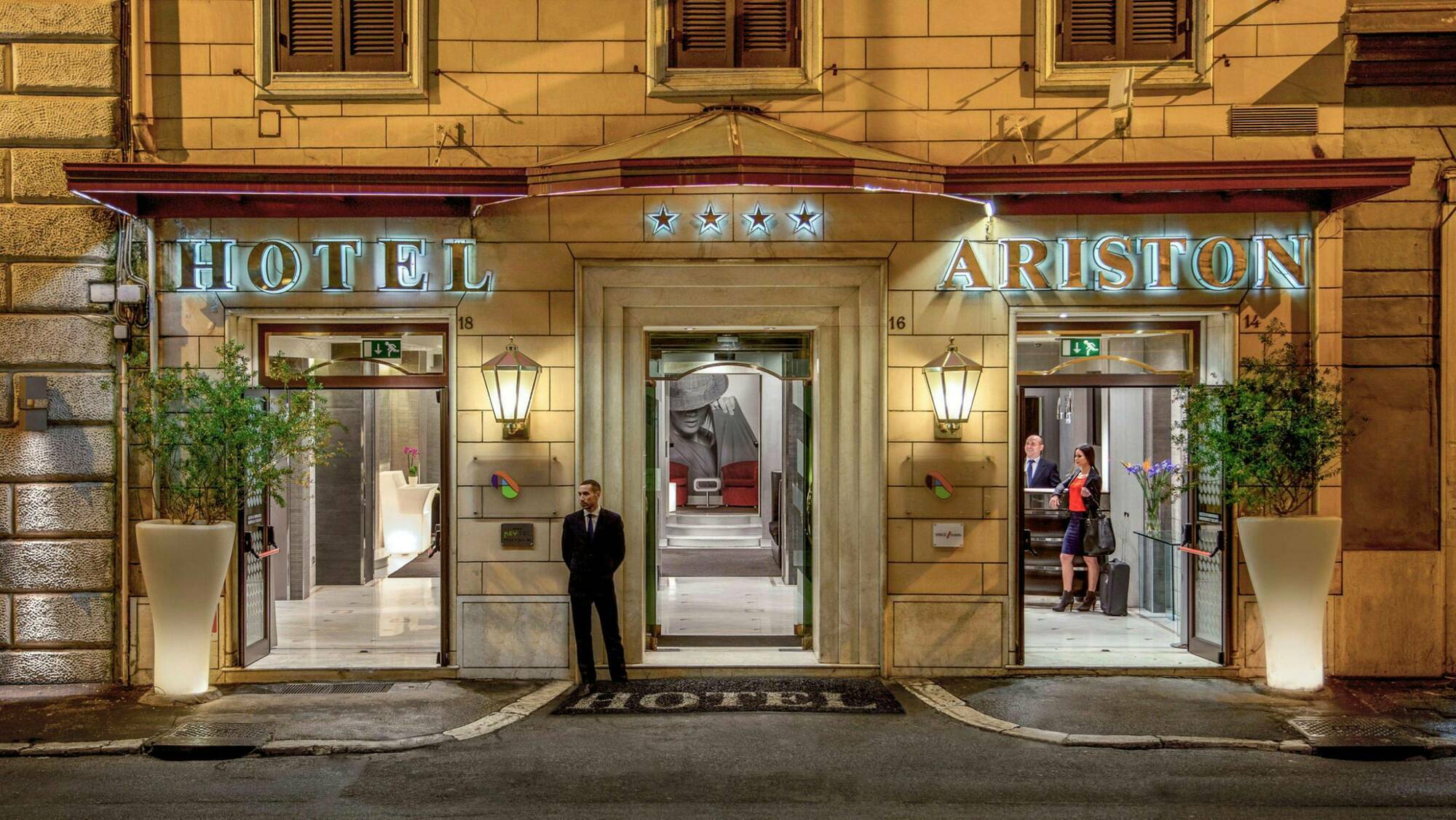 Hotel Ariston Róma Kültér fotó
